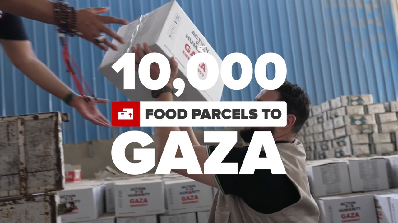 10K Food Parcels in Gaza